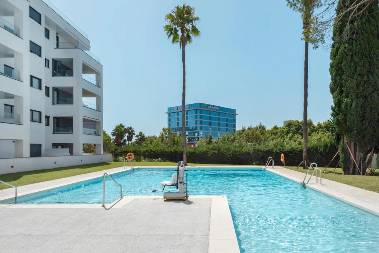 Brand New Apartment With Pool And Sea View In Marbella Exterior foto